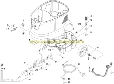 puzzi 8/1 individual parts