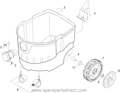 Set Di 2 Filtri Lamellari Piatti Per Kärcher NT 20/1 Ap NT 20/1 Ap - Foto 9