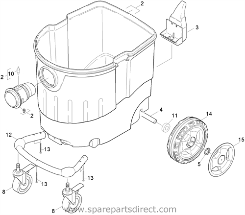 Tank individual parts