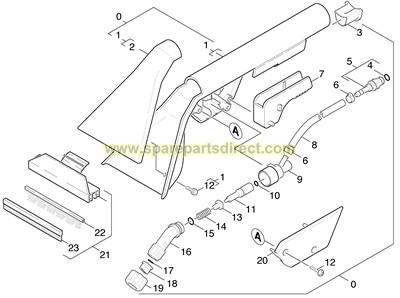 hand nozzle + parts