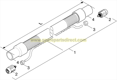 suction hose + parts